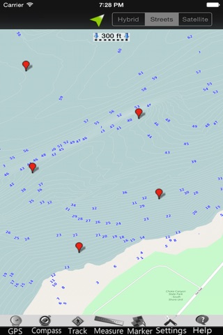 Choke Canyon Lake GPS Charts screenshot 3