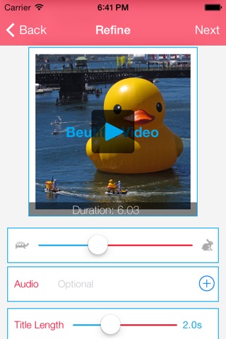 Videogram - Photos + Audio = Video screenshot 3