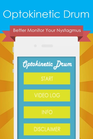 Optokinetic Drum Pro - Monitor Symptoms with Eye Movement Recorder Tool screenshot 3