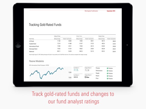 Morningstar FundInvestor screenshot 3