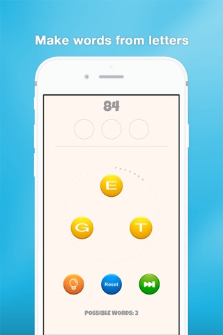 Letters to Words - 3,4,5 Letter Word Search Game screenshot 2