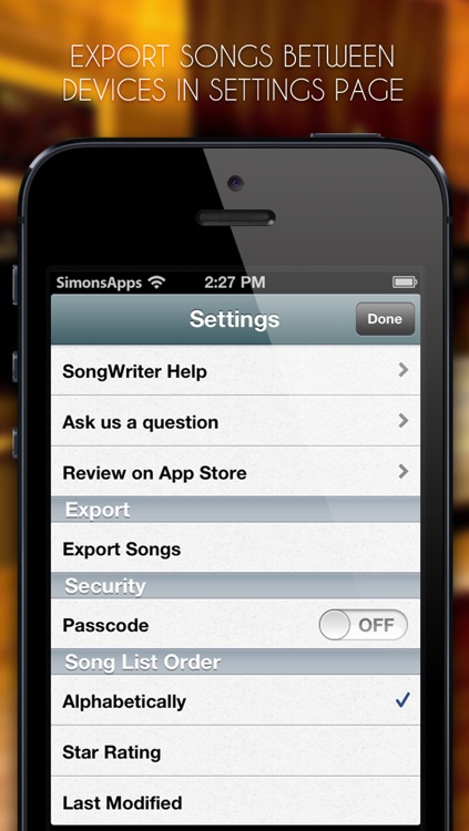 SongWriter Lite - Write lyrics and record melody ideas on the go screenshot-4