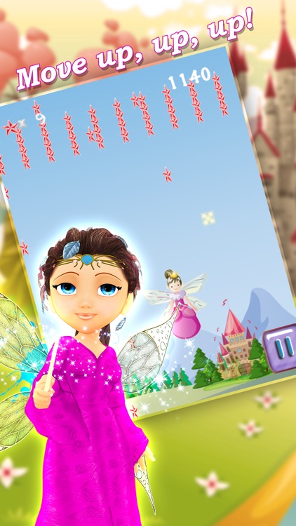 Enchanted Fairy Princess Jump: Pretty Kingdom Palace Story