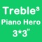 Piano Hero Treble 3X3 - Sliding Number Block And  Playing With Piano Music