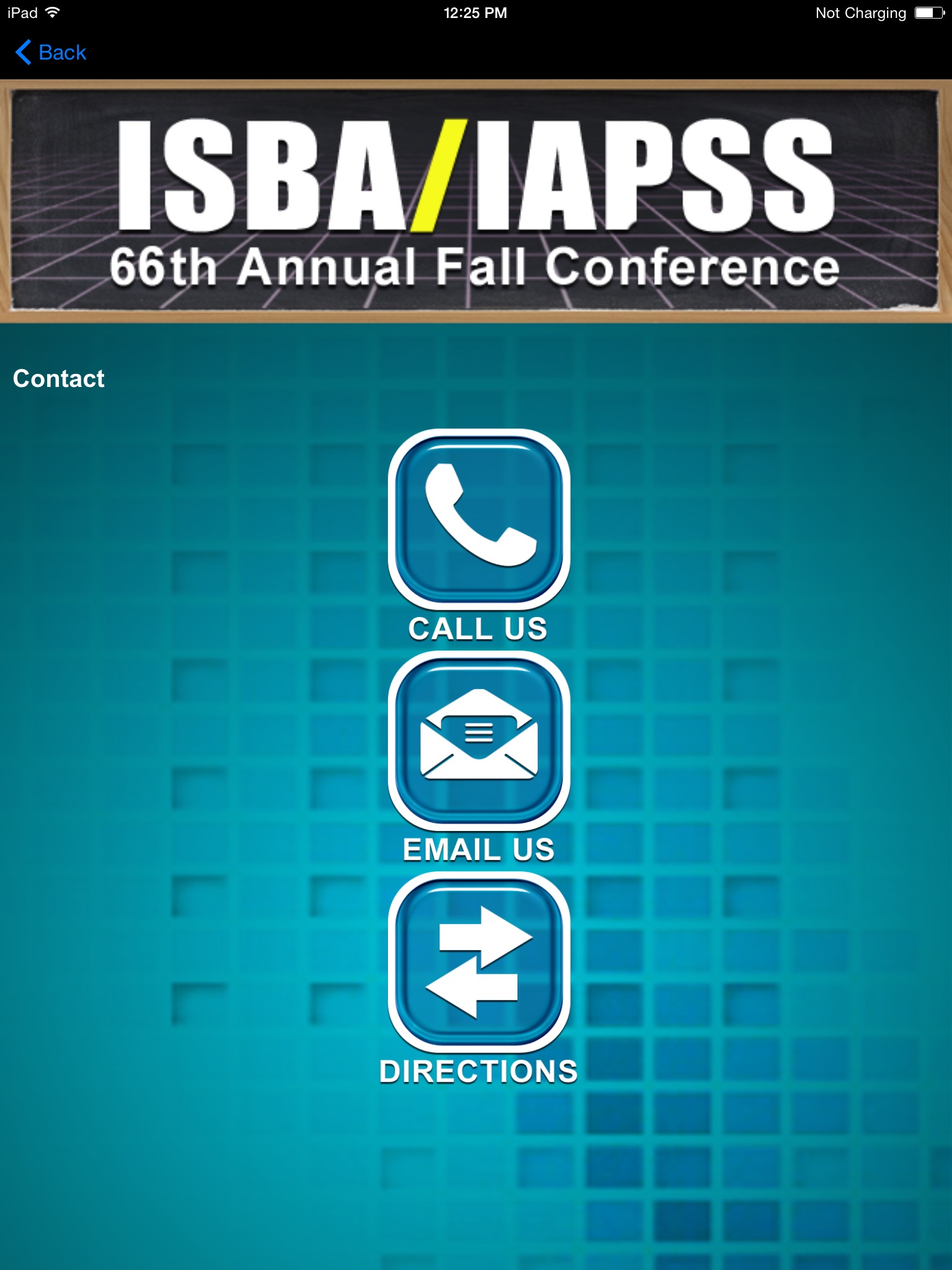 ISBA IAPSS Events HD screenshot 3