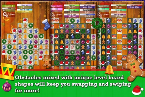 Holiday Drops - Match three puzzle game screenshot 3