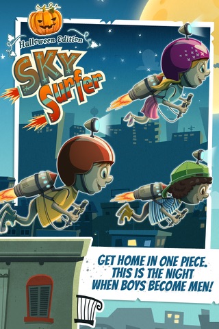 Sky Surfer Joe: Halloween Edition screenshot 2