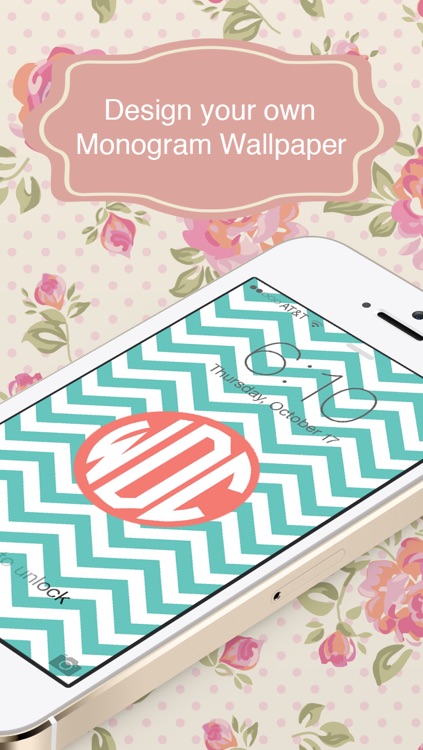 The Monogram by WayDC - DIY background & wallpapers create custom fonts & app icons for home & lock screen themes skin design art maker