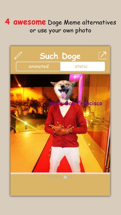 Such Doge - create your own shiba inu doge meme in seconds!