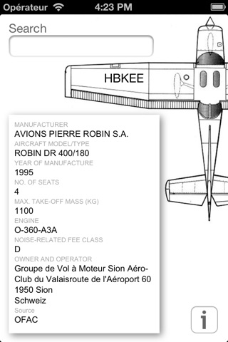 Aircraft Registry screenshot 2