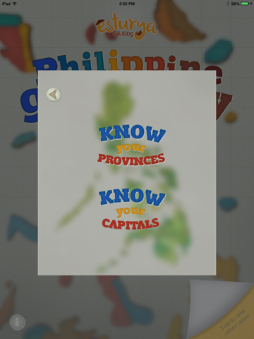 Philippines Map and Geography, Learn and Play screenshot 2