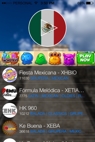 Mexico Radio - Escucha las mejores radios Mexicanas (México) screenshot 4