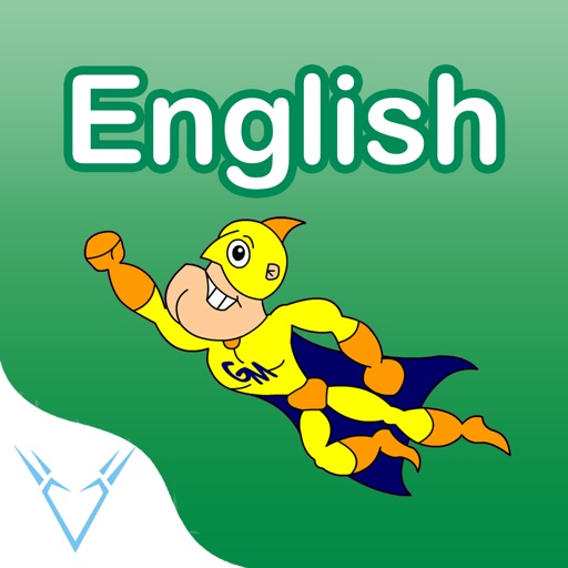 SuperHero Learning English Icon