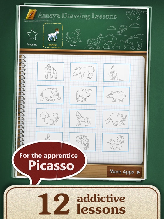 Drawing lessons: Learn how to draw animals screenshot-1