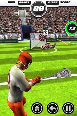 Flick Lacrosse LITE screenshot 2