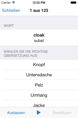 Englische Vokabeln lernen screenshot 4