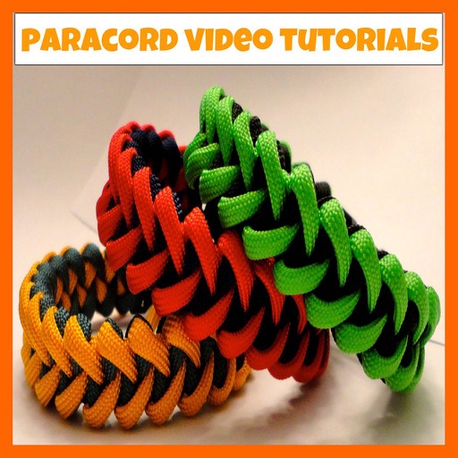 Paracord Video Tutorials - The Best Paracord Video Guide For Bracelets, Knots, Lanyards & Keychains! icon