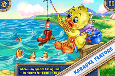 Five Ducklings! Educational song with fun animations and a karaoke feature! FULL VERSION. screenshot 3