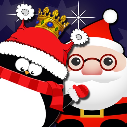 Penguin King Adventures with Santa Claus in Frozen North Pole - Match 3 Puzzles gather angels, elves, reindeers, Xmas gifts, Jack Frost and frosty the snowman on Christmas Eve to deliver the present to the nice boys and girls iOS App