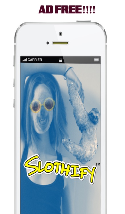 Slothify™-Cute Sloth Face Stickers For Your Photos!