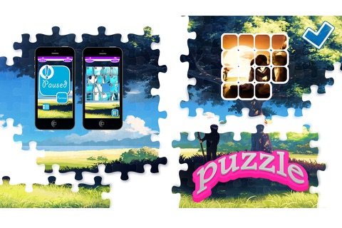 Anime Puzzles Slides screenshot 3