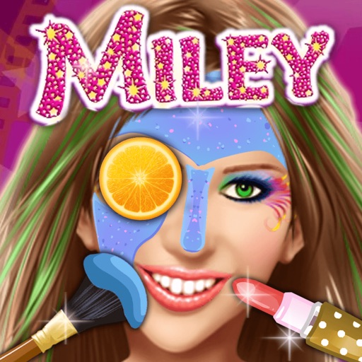 Miley Style Makeover - Dress up - Spa - HairSalon Icon