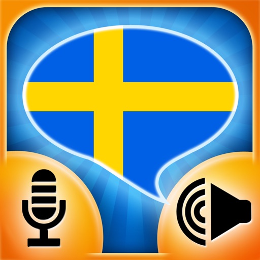 iSpeak Swedish: Interactive conversation course - learn to speak with vocabulary audio lessons, intensive grammar exercises and test quizzes icon