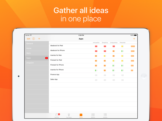 Ideabook - Idea- and Innovation Management for iPad(圖5)-速報App