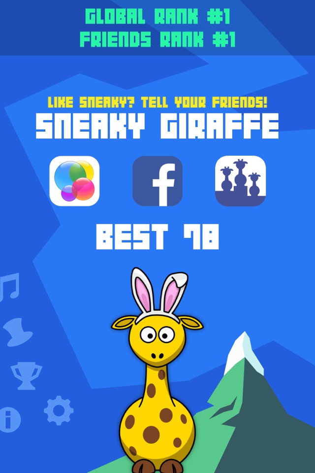 Sneaky Giraffe - The Endless Fun & Cute Reflex Twitch Adventure screenshot 2