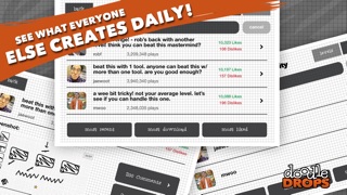 DOODLE DROP : PHYSICS PUZZLER 2.4 IOS GAME GIẢI TRÍ DOODLE DROP : PHYSICS PUZZLER 2.4 IOS