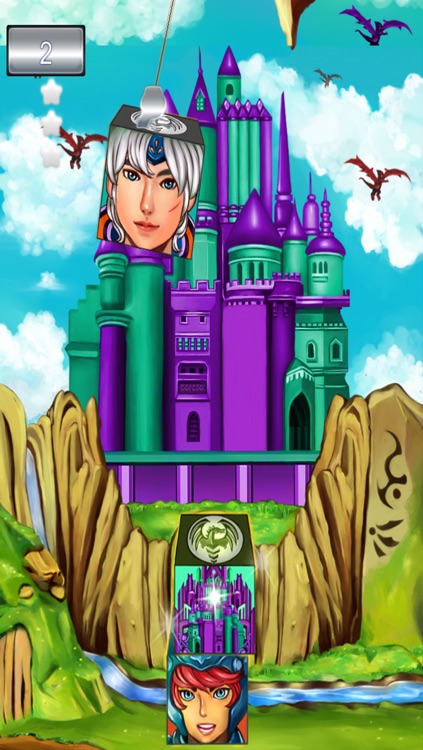 Dragon Princess Blocks - Free Stacking Tower Game