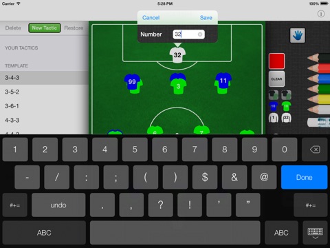 Soccer Tactics Board screenshot 3