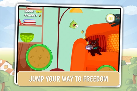 Bouncing Slime Booger Jump! – Gross but Funny Farting and Burping Kids Game screenshot 3