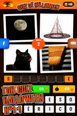 Halloween Quiz - a trivia game screenshot 2