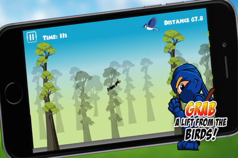 Jungle Ninja - For Kids! Swing, Tumbling Beyond the Empire Frontier Adventure!! screenshot 2