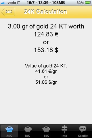 Gold Price Calculator Live screenshot 3