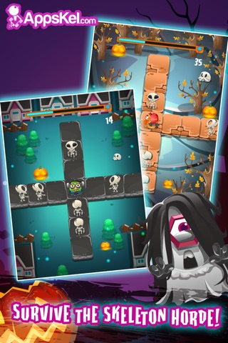 Zombie Halloween Kung Fu Fist – Survival Fighting Games for Kids Pro screenshot 4