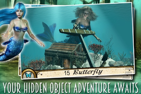 Hidden Objects - Mermaids screenshot 3