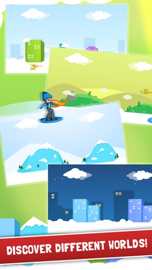 Cloud Surfers Adventure Racing Game For Kids FREE(圖2)-速報App