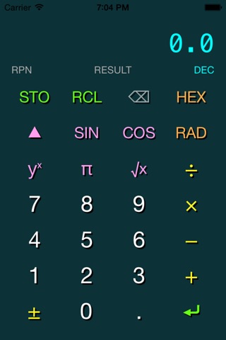 RPN HexCalc screenshot 3