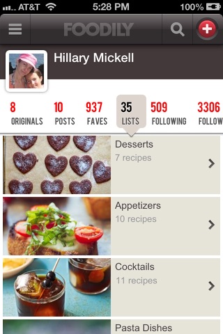 Foodily Recipe Sharing with Friends screenshot 4