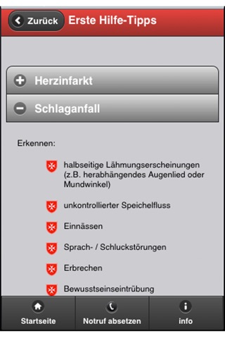 Erste-Hilfe App screenshot 4