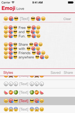 Emoji Love Free screenshot 4