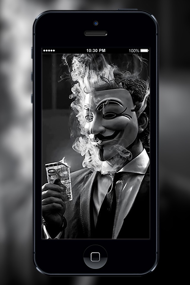 HD Wallpaper Anonymous Hacker screenshot 2