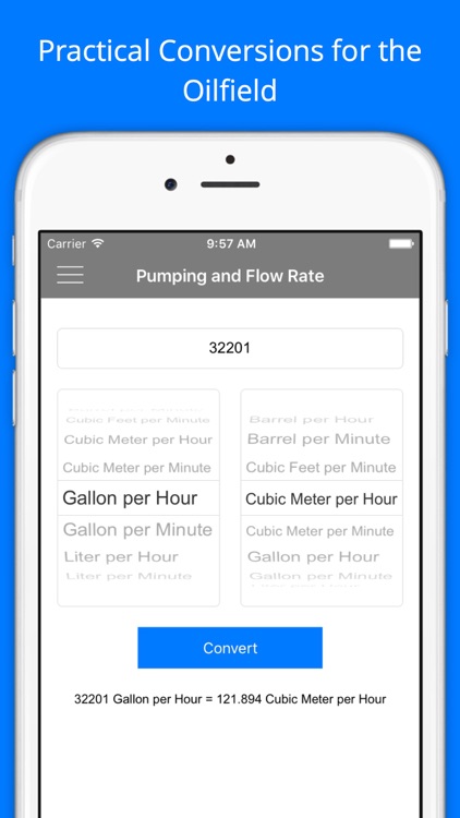Oilfield Conversion Calculator