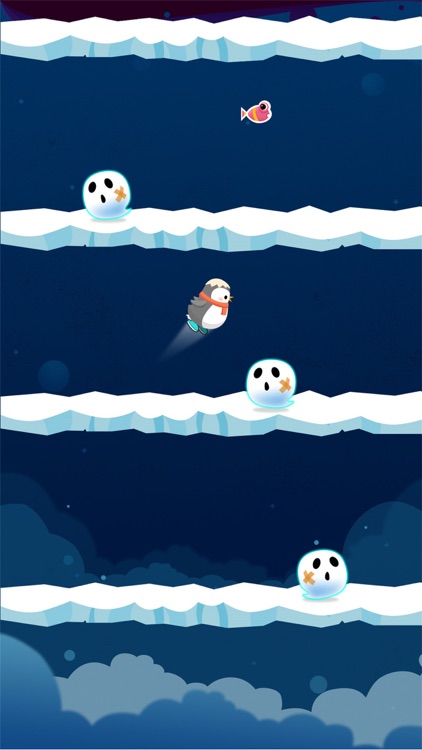 Jump Penguin - Smashy Shooty Road to Sky, Unbeatable Whale Jumping Game