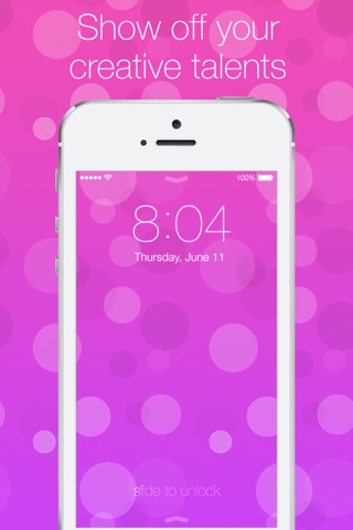 Blurred Backgrounds, Wallpapers and Lock Screens for iOS 7 screenshot 3