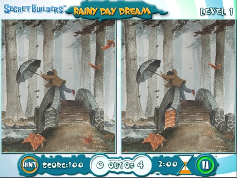 Rainy Day Dream - Hidden Difference Game FREE screenshot 2