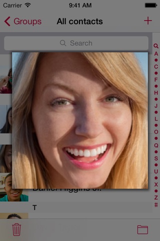 Visual Contacts screenshot 3