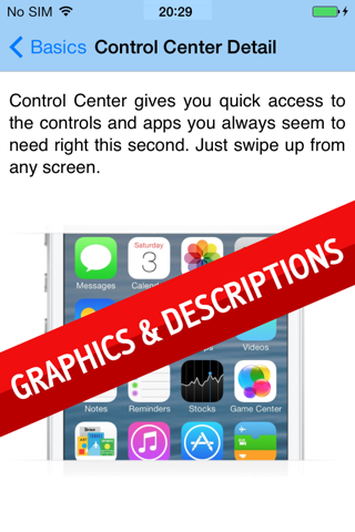 Guide for iOS 7 - How to use IOS 7 screenshot 3